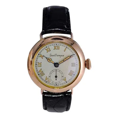 Pre-owned Girard-perregaux Girard Perregaux 18kt. Yellow Gold Campaign Style From W. W. 1