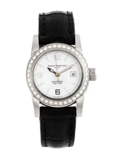Pre-owned Girard-perregaux Lady F Watch In Multicolor