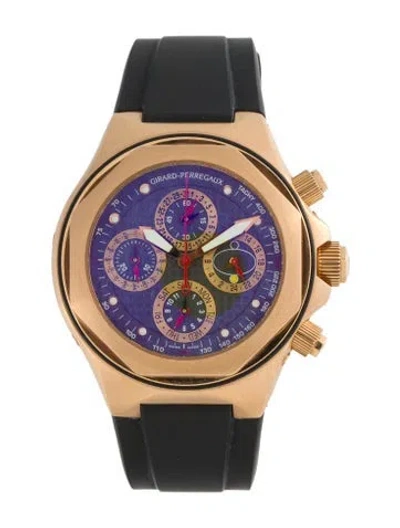 Pre-owned Girard-perregaux Laureato Evo3 Watch In Multi