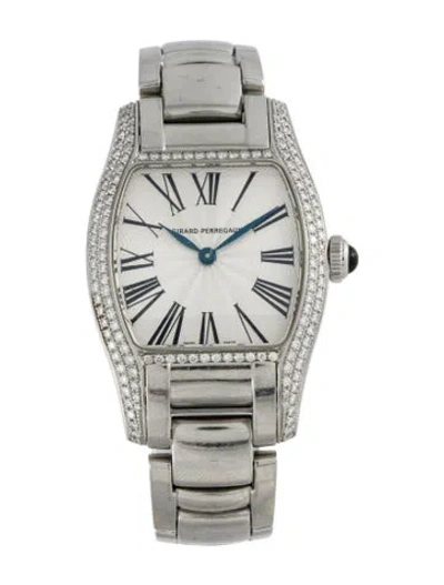 Pre-owned Girard-perregaux Richeville Watch, 30mm In Multi