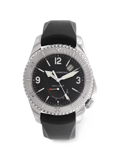 Pre-owned Girard-perregaux Sea Hawk Ii 43mm Watch In Black