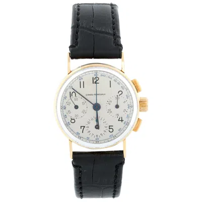 Pre-owned Girard-perregaux Vintage Girard Perregaux 14 Karat Yellow Gold Boys Size Watch