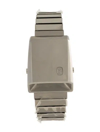 Pre-owned Girard-perregaux X Saint Laurent Casquette 2.0 Watch, 34mm In Multicolor