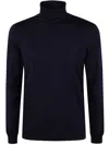 Girelli Bruni "giza" Long Sleeve Turtleneck Sweater Clothing In Blue
