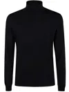Girelli Bruni "giza" Long Sleeve Turtleneck Sweater Clothing In Black
