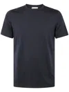 Girelli Bruni Giza Round Neck Short Sleeves T-shirt In Blue