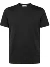 Girelli Bruni Mako Turtle Neck Short Sleeves T-shirt Clothing In Black