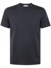 Girelli Bruni Mako Turtle Neck Short Sleeves T-shirt Clothing In Blue