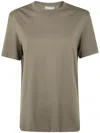Girelli Bruni Mako Turtle Neck Short Sleeves T-shirt Clothing In Green