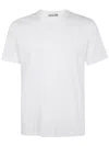 Girelli Bruni Giza Round Neck Short Sleeves T-shirt In White