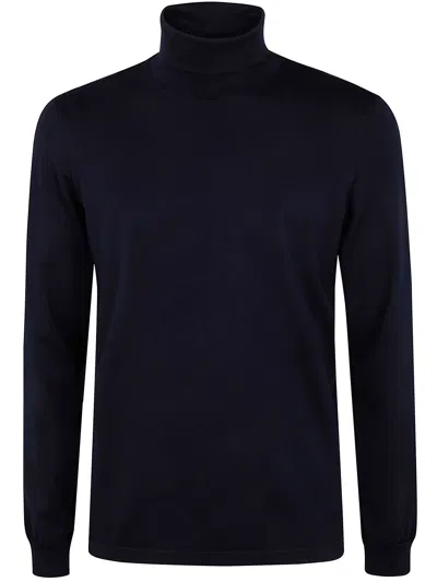 Girelli Bruni "giza" Long Sleeve Turtleneck Sweater In Black