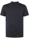 Girelli Bruni Mako Turtle Neck Short Sleeves T-shirt Clothing In Blue