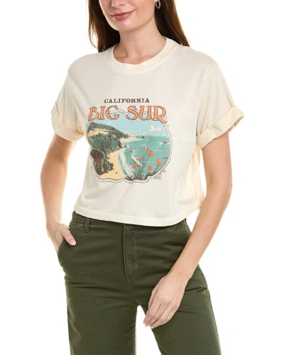 Girl Dangerous Big Sur Frame T-shirt In White