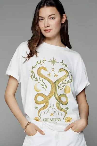 Girl Dangerous Cosmic Zodiac Tee In Multi