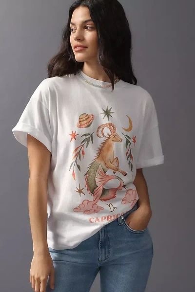 Girl Dangerous Cosmic Zodiac Tee In Multi