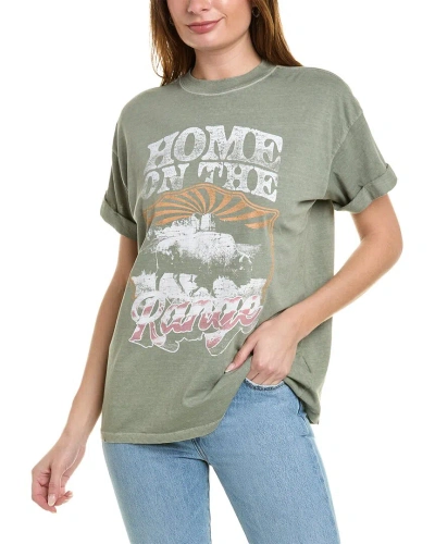 Girl Dangerous Home On The Range T-shirt In Green