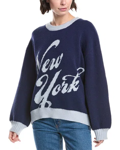 Girl Dangerous New York Sweater In Blue