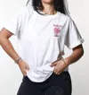 Girl Dangerous Sweethearts Society Graphic Tee In Vintage White