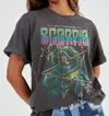 Girl Dangerous Zodiac Short Sleeve Tee In Vintage Black In Gray