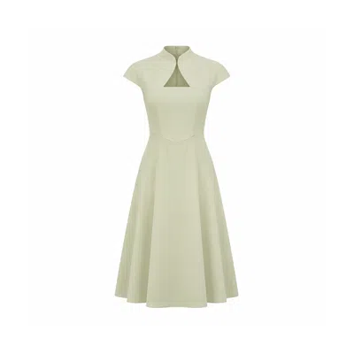 Girl In Mind Women's Green Amora Midi Dress Sage