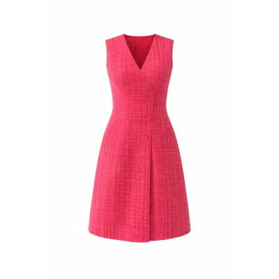 Girl In Mind Women's Hazel Boucle Tailored Mini Dress Pink