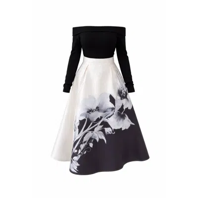 Girl In Mind Women's Kathy Bardot Maxi Dress Black