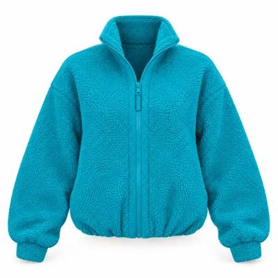 Girl In Mind Women's Mimi Full Zip Fleece Blue