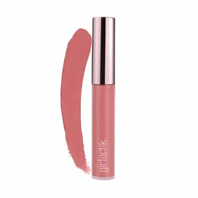 Girlactik Ladies Long Lasting Matte Lip Paint Liquid Lipstick Liquid 1 oz Dollhaus - Watermelon Pink