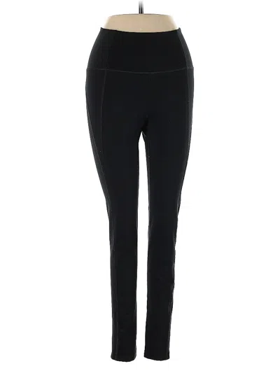 Pre-owned Girlfriend Collective Active Pants In Black