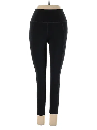 Pre-owned Girlfriend Collective Active Pants In Black