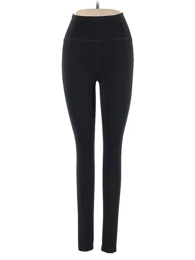 Pre-owned Girlfriend Collective Active Pants In Black