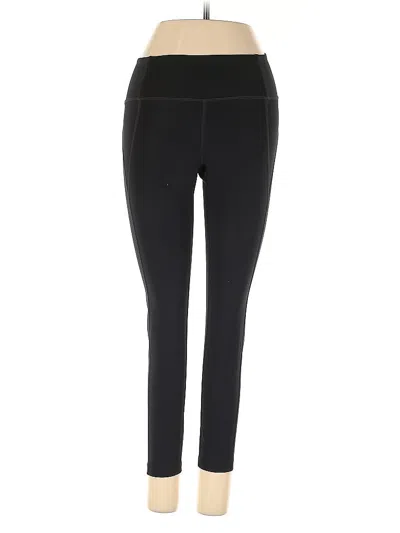 Pre-owned Girlfriend Collective Active Pants In Black