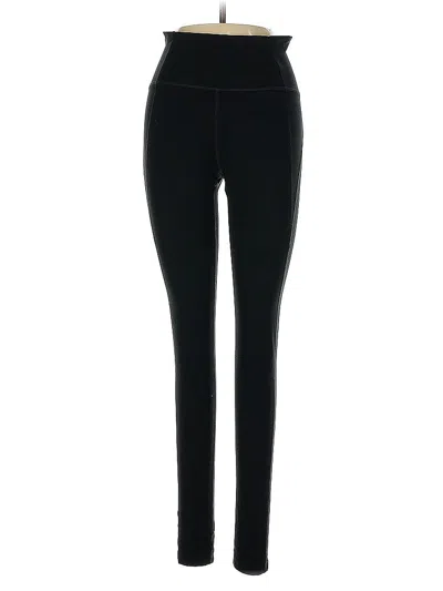 Pre-owned Girlfriend Collective Active Pants In Black