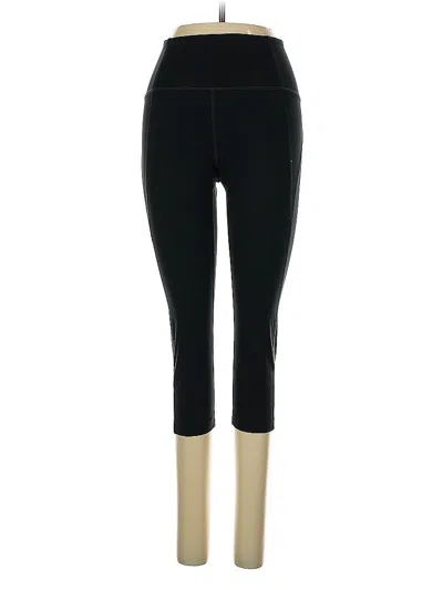 Pre-owned Girlfriend Collective Active Pants In Black