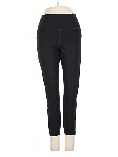 Pre-owned Girlfriend Collective Active Pants In Black
