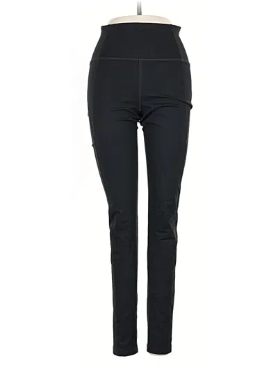 Pre-owned Girlfriend Collective Active Pants In Black