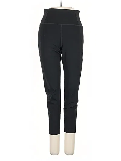 Pre-owned Girlfriend Collective Active Pants In Black