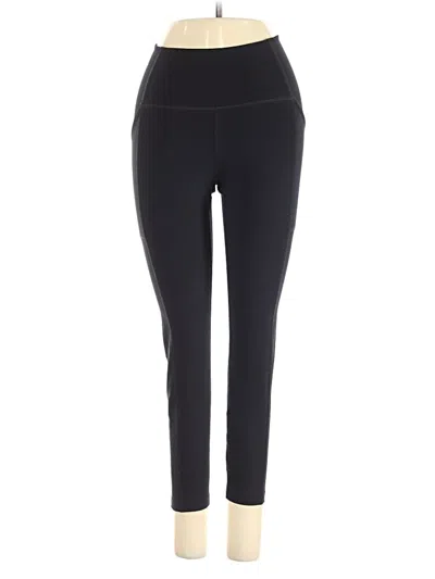 Pre-owned Girlfriend Collective Active Pants In Black