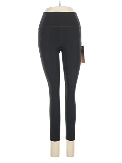 Pre-owned Girlfriend Collective Active Pants In Black