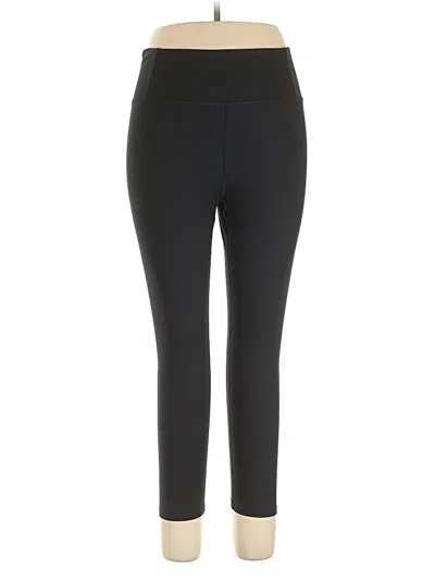 Pre-owned Girlfriend Collective Active Pants In Black