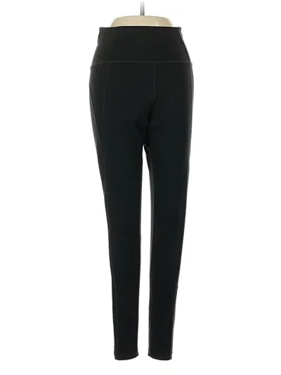 Pre-owned Girlfriend Collective Active Pants In Black