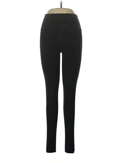 Pre-owned Girlfriend Collective Active Pants In Black