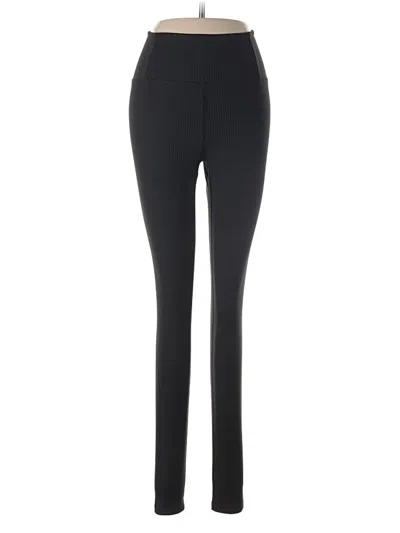 Pre-owned Girlfriend Collective Active Pants In Black