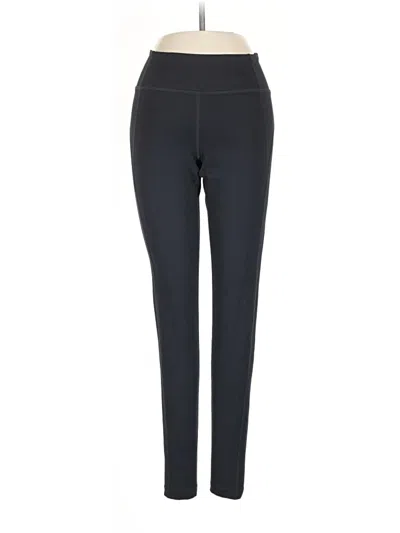 Pre-owned Girlfriend Collective Active Pants In Black