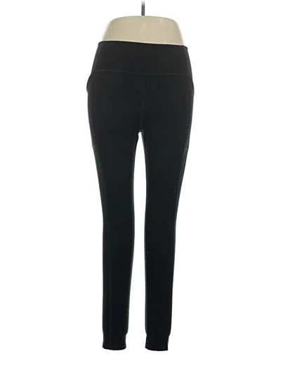 Pre-owned Girlfriend Collective Active Pants In Black