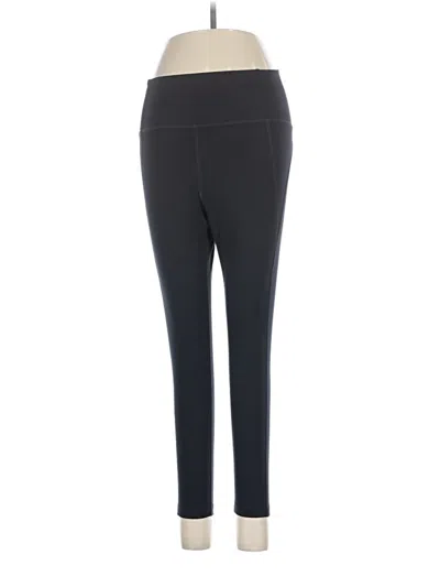 Pre-owned Girlfriend Collective Active Pants In Black