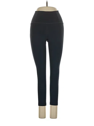 Pre-owned Girlfriend Collective Active Pants In Black