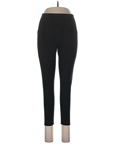 Pre-owned Girlfriend Collective Active Pants In Black
