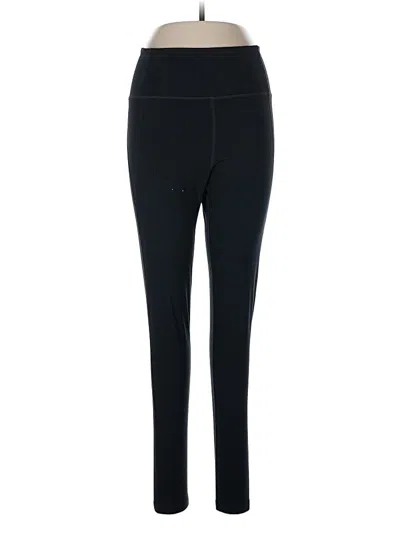 Pre-owned Girlfriend Collective Active Pants In Black