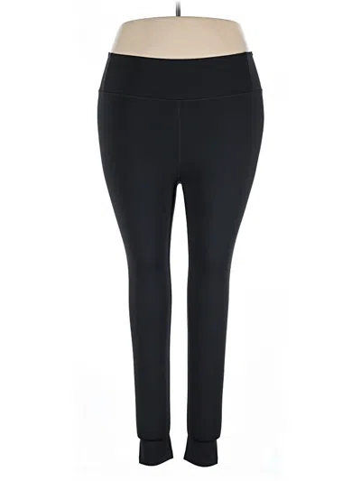 Pre-owned Girlfriend Collective Active Pants In Black